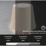 BRILONER 7508011 - LED prigušiva punjiva stona lampa LED/2,5W/5V IP44 bež | Eponuda.com
