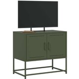 vidaXL TV ormarić maslinasti 68,5 x 39 x 60,5 cm čelični | shoptok.hr