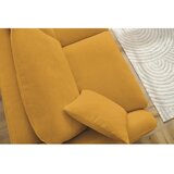 Bobochic Paris Rumena raztegljiva sedežna garnitura 235 cm Cezanne – | Shoptok.si