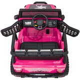  Avto na akumulator Jeep BEAST 4x4 - roza | Shoptok.si