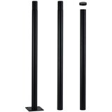  Brilagi - Metalna šipka za stub spoljnog osvetljenja URBAN, 3 m, crna | Eponuda.com