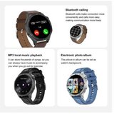Ms Mobile DT5 Smart Watch crni (crna silikonska i braon kožna narukvica) | Eponuda.com