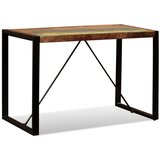  Blagovaonski stol od masivnog obnovljenog drva 120 cm | shoptok.hr