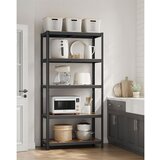 Songmics Regal GLR050B11, 5 delni, (200 x 100 x 50 cm), črn | Shoptok.si