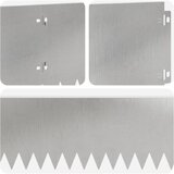  Ograda oko Travnjaka 30 pcs 103 x 20 cm Čelik Srebrna | shoptok.hr
