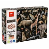 Apli Slagalica Apli savanna ugrožene životinje 200/1 19697 Cijene