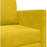  Krevet na razvlačenje Žuta suncokret 124 x 71 x 78 cm Baršun | shoptok.hr