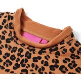  Dječja topla majica svijetla boja konjaka 92 | shoptok.hr