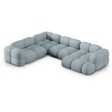 Cosmopolitan Design Svijetlo plava kutna garnitura (s lijevim kutom/u obliku slova "U") Loretto – | shoptok.hr
