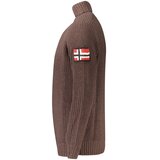 Norway 1963 mu&amp;scaron;ki pulover s dolčevita ovratnikom smeđi Slike