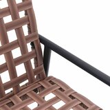  Vrtna stolica 2 pcs Smeđa 78 x 55,5 x 75,5 cm poliratan | shoptok.hr