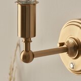  Endon 114830 - LED prigušiva punjiva zidna lampa BURLEY LED/1,5W/5V mesing/krem | Eponuda.com