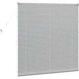  Venecijanski zastore Srebrno 130 x 125 cm Aluminij | shoptok.hr