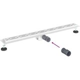  Odvod za tuš s Dječjim pokrivačem Srebrno 100 cm | shoptok.hr
