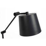 White Label Črna namizna svetilka s kovinskim senčilom (višina 60 cm) Hajo – | Shoptok.si