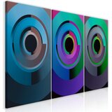  Slika - Gradient Circles (3 Parts) 120x60 | shoptok.hr