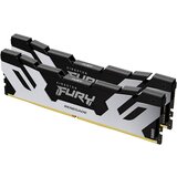 Kingston dimm DDR5, 32GB (2x16GB kit) 6800MT/s, fury renegade silver (KF568C36RSK2-32) ram memorija