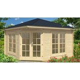 Male kuće Drvena vrtna kuća VICTORIA C 400 × 400 cm sa šindrom | shoptok.hr