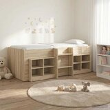  Loft krevet s ormarom 3 kom. Konstruirano drvo 98.5 x 200 cm | shoptok.hr
