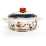 Metalac Plitki lonac princ 18cm/2.4l sa dekorom poklopca 2564 Cijene