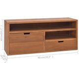 TV ormarić 90 x 30 x 40 cm od masivne tikovine | Eponuda.com