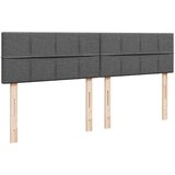vidaXL Otomanski krevet s madracem i LED tamnosivi 160x200cm tkanine | shoptok.hr