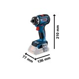 Bosch akumulatorska bušilica-odvrtač gsr 18V-90 fc + 3xFC nastavka l-boxx bez baterije i punjača 06019K6203 | Eponuda.com