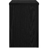  Stalak za biljke 2 pcs Crni hrast 20 x 20 x 30 cm | shoptok.hr