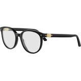 Dior Petit CDO R1I Black Round Eyeglasses ONE SIZE (52) Črna/Kristalna Cene