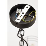Jupiter 2104 - Luster na lancu ARTHUR 5xE27/15W/230V bela/crna/dekor mermera | Eponuda.com