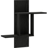  Polica na zidu Crni hrast 59 x 17 x 63 cm Konstruirano drvo | shoptok.hr