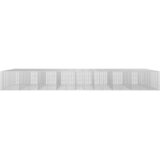  Gabion s žicom debljine 3,5 mm i mrežom 5x2,5 cm 850x100x100 cm | shoptok.hr