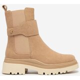 Resti Beige women's boots with decorative strap Doasa | ePonuda.com