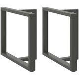  Noge blagovaonski stol T-oblika 2 kom 90x35x(72-73) cm čelik | shoptok.hr