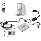 Gembird AUSI01 USB to IDE 2.5,3.5 and SATA adapter | Eponuda.com