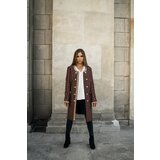 Mefese Woman's Coat 9106 Navy Blue | Shoptok.si