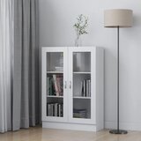  Vitrina bijela 82,5 x 30,5 x 115 cm konstruirano drvo | Eponuda.ba