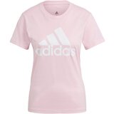 Adidas Funkcionalna majica 'Essentials' roza / bela | Shoptok.si
