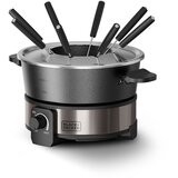 Black & Decker Fondue komplet za jednostavnu i sigurnu pripremu fonduea. Snažni kućanski aparati za svaki dom. Black&Decker BXFC1000E | shoptok.hr