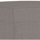  3-dijelni set sofa s jastucima smeđesivi od tkanine | shoptok.hr