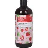 2in1 šampon i gel za tuširanje - Jagoda i aloe vera - 500 ml