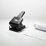  Uredski bušač za rupe za papir 80g/m2 - crni | Shoptok.si