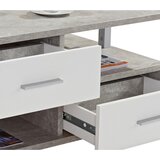 Modern Living Klubska Miza Quattro, Siva, Bela | Shoptok.si