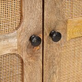  Highboard s ladicama Smeđa 40 x 33 x 110 cm Čvrsto drvo manga | shoptok.hr