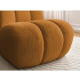 Bobochic Paris Gorčično rumen fotelj iz tkanine bouclé Janissaire – | Shoptok.si
