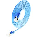 Wirewin 9120042360281 RJ45 omrežni kabel\, Patch kabel CAT 6a S/STP 0.50 m modra 1 kos, (20419645) | Shoptok.si