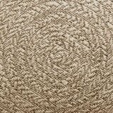  Rug "ZIZUR" Beige Ø 90 cm Juta videz Notranje in zunanje | Shoptok.si