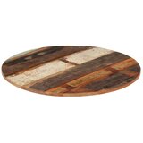  Okrugla stolna ploča 70 cm 15 - 16 mm masivno obnovljeno drvo | shoptok.hr