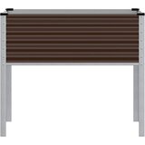  Vrtna žardinjera smeđa 100x45x90 cm čelična | Eponuda.ba