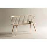 Venture Home klupa Bobby 49 × 77 × 120 cm, izbijeljena (whitewash) | shoptok.hr
